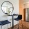 spacious dining room adjacent to kitchen