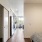 studio bedroom with closet access
