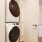 laudry room with stackable washer/dryer