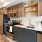 kitchen wall, brightly lit